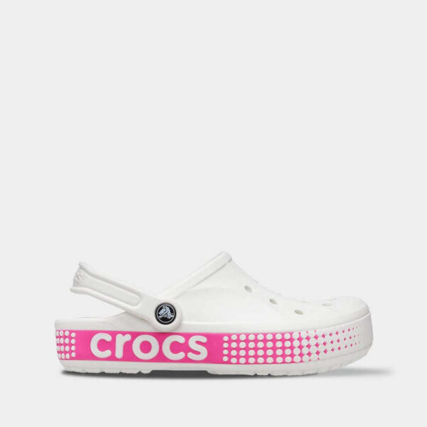 Crocs Bayaband Logo Motion White арт. 206852 / Крокс Баябенд Сабо