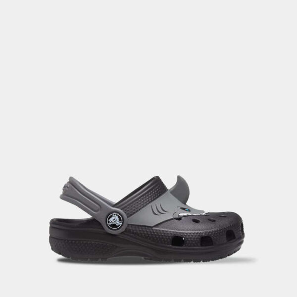 Crocs Kids Fun Lab Classic I AM Shark Clog Black арт. 207072 / Дитячі Сабо Крокс