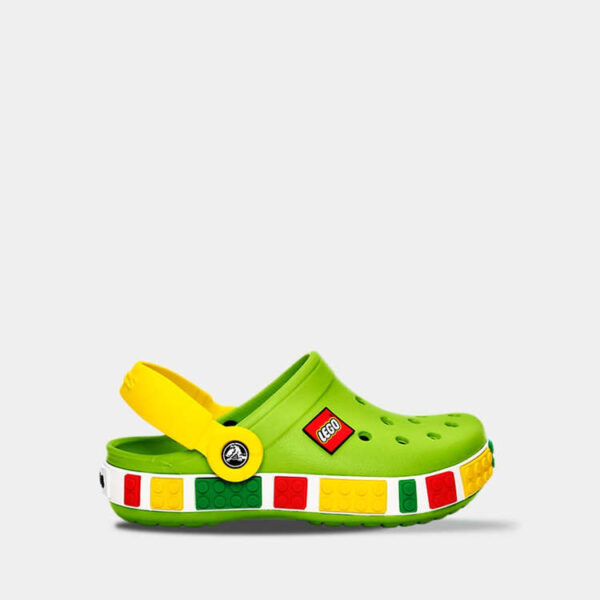 Crocs Lego Kids Clog Green / Дитячі Сабо Крокс Лего