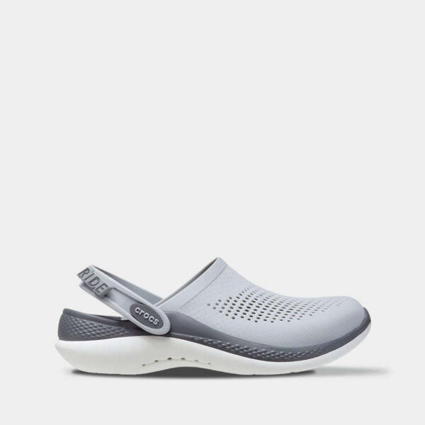 Crocs LiteRide 360 Clog Light Grey/Slate Grey арт. 206708 / Крокс Лайтрайд 360 Сабо