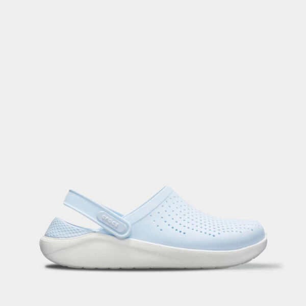Crocs LiteRide Mineral Blue/White арт. 204592 / Крокс Лайтрайд Сабо