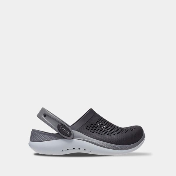 Crocs Kids LiteRide 360 Clog Black/Slate Grey арт. 207021 / Дитячі Сабо Крокс