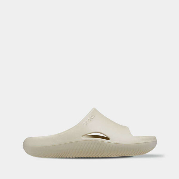 Crocs Mellow Recovery Slide Bone арт. 208392 / Крокс Мелоу Рекавери Слайд бежеві шльопки