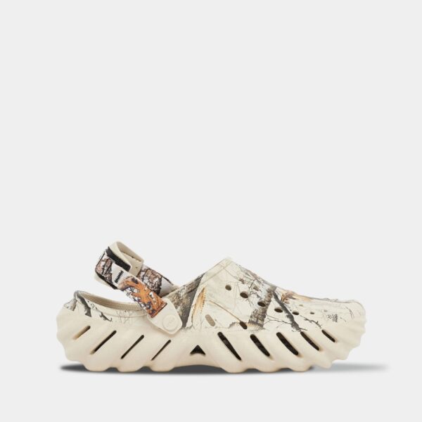Crocs Echo Clog Realtree Bone арт. 207937 / Крокс Ехо хакі Сабо