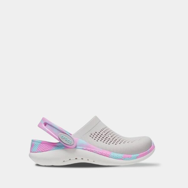 Crocs Kids LiteRide 360 Clog Pearl/Multi арт. 207021 / Дитячі Сабо Крокс