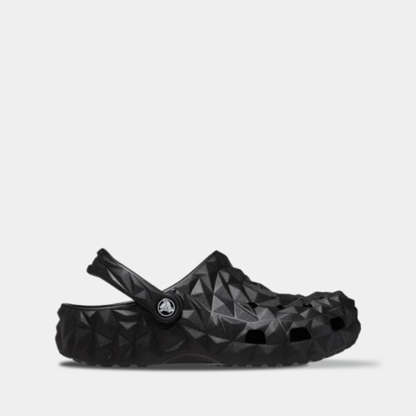 Crocs Classic Geometric Clog Black арт. 209563 / Крокс Класік Геометрік Сабо Чорні