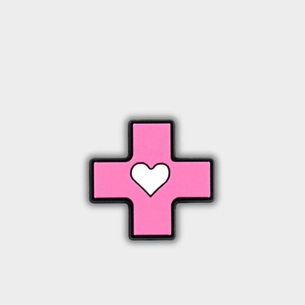 Jibbitz Pink Cross