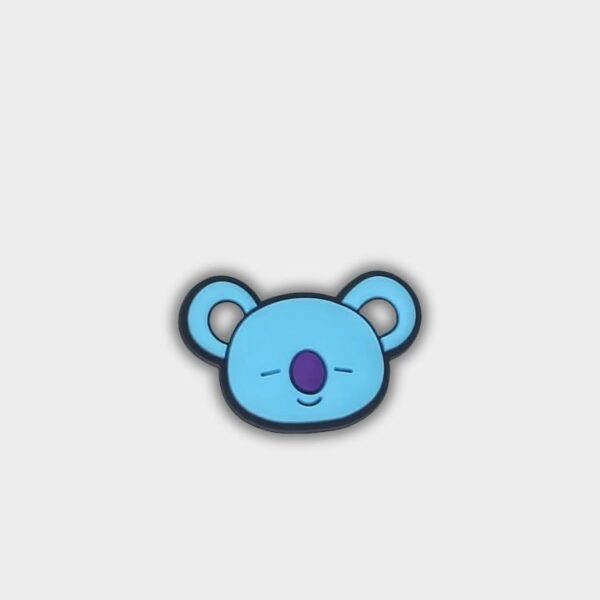 Jibbitz Blue Koala Face