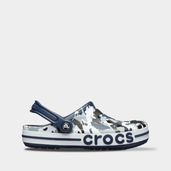 Crocs Bayaband Graphic Camo Black арт. 205089 / Крокс Баябенд Сабо