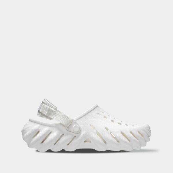 Crocs Echo Clog White арт. 207937 / Крокс Ехо білі Сабо
