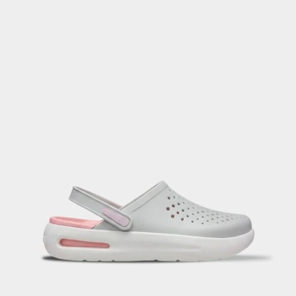 Crocs LiteRide InMotion Powder арт. 209964 / Крокс Лайтрайд Інмоушн Сабо Сірі