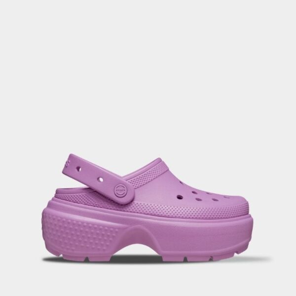Crocs Stomp Clog Bubble арт. 209347 / Крокс Стомп на платформі Сабо