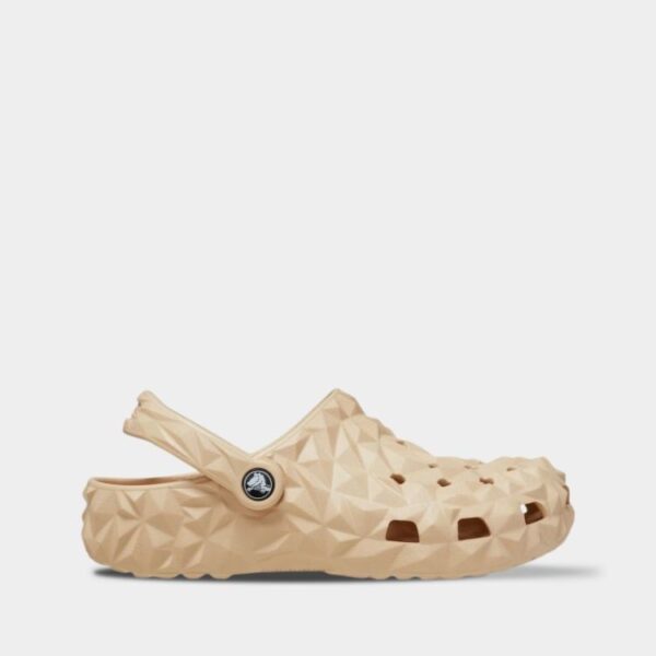 Crocs Classic Geometric Clog Shiitake арт. 209563 / Крокс Класік Геометрік Сабо Бежеві
