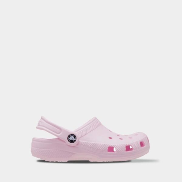 Crocs Kids Classic Barely Pink арт. 206991 / Дитячі Сабо Крокс Рожеві